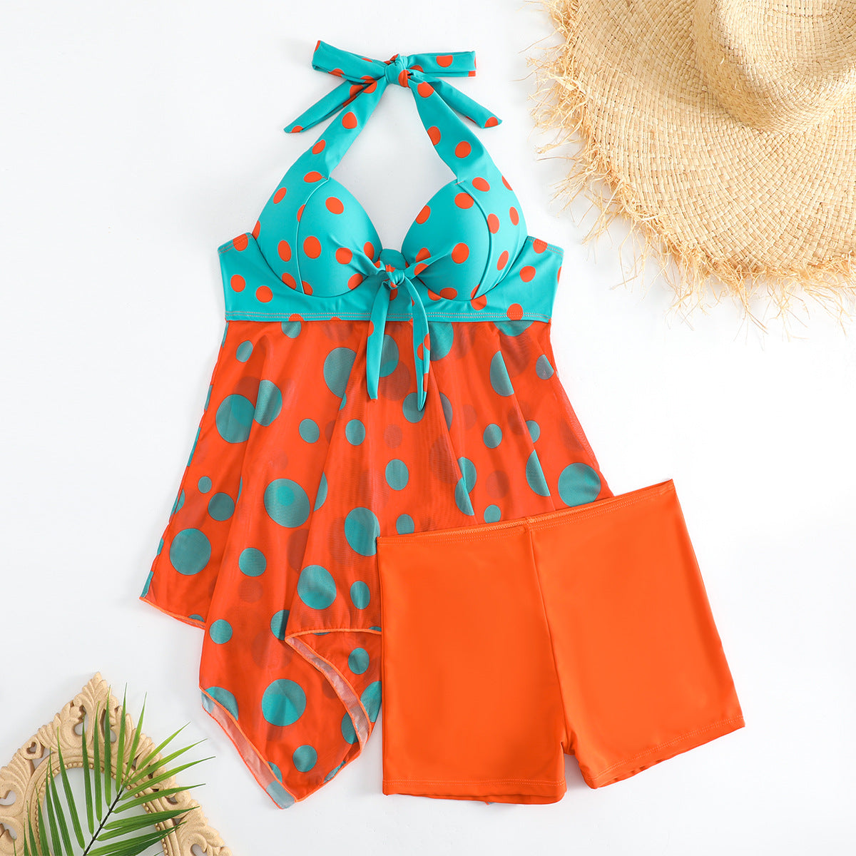 Sexy Polk Dot Two Pieces Women Bikini Swimsuits