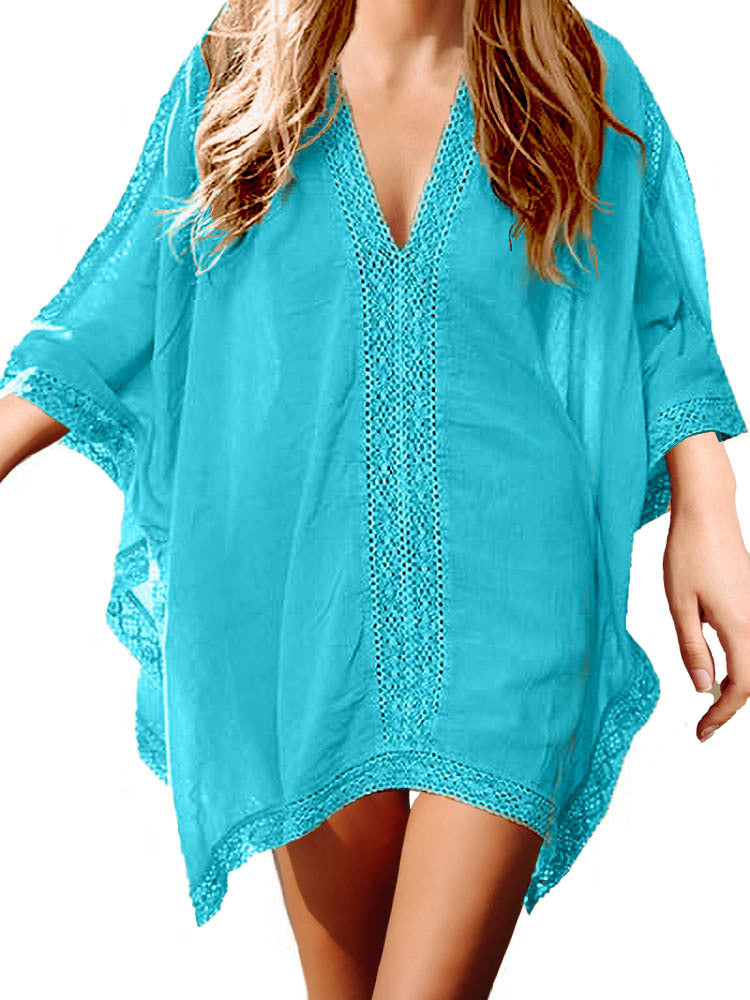 Casual Plus Sizes Women Beach Cover Ups