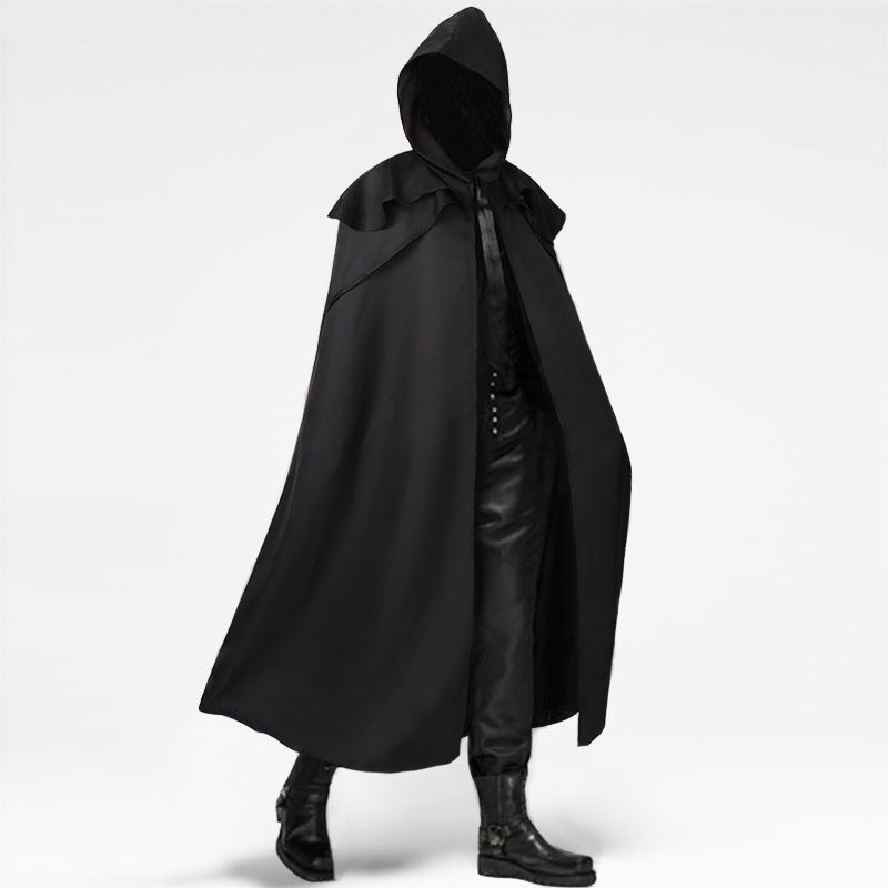 Medieval Renaissance Gothic Hooded Cape