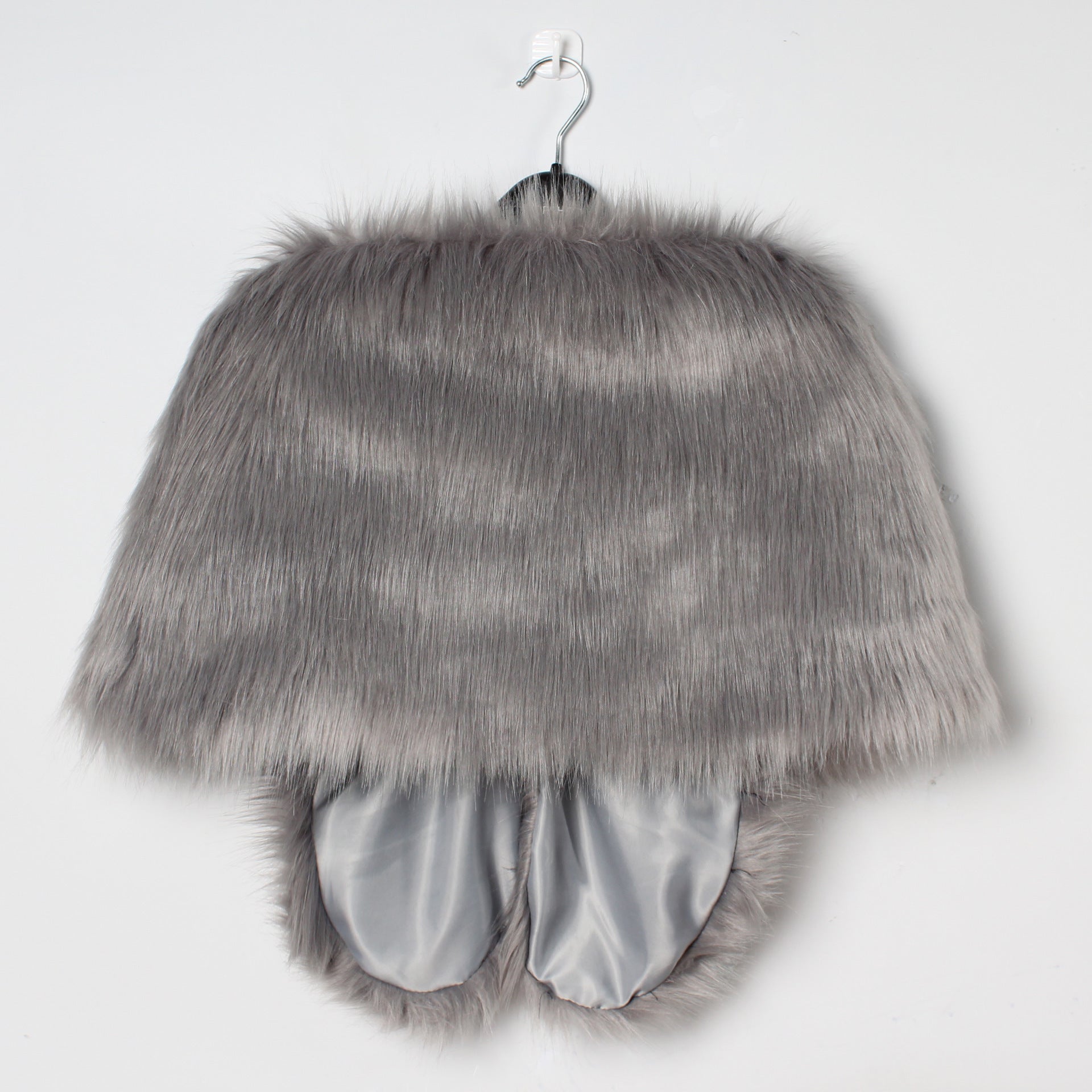 Fashionable Faux Fur Shawl