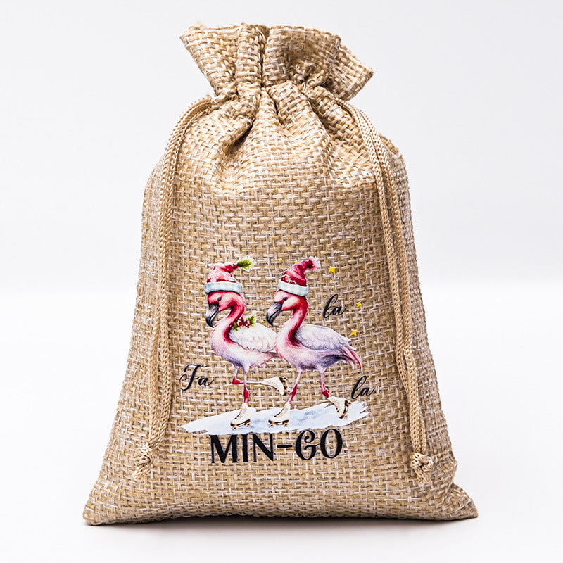Drawstring Gift Pouches - Linen Storage Bags for Keepsakes & Essentials