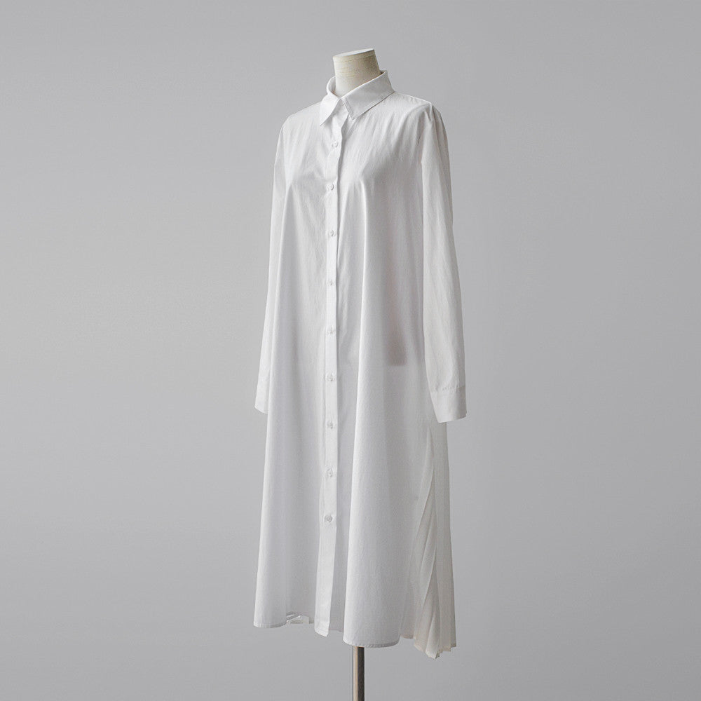 Classy Women Plus Sizes Pleated Long Shirt Dresses-Cozy Dresses-Free Shipping at meselling99