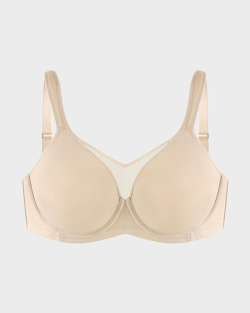 The AuraCool Minimizer Bra - Plus Size, Cooling, Full Coverage, and Save  + 50% OFF