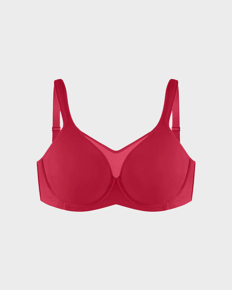 The AuraCool Minimizer Bra - Plus Size, Cooling, Full Coverage, and Save  + 50% OFF