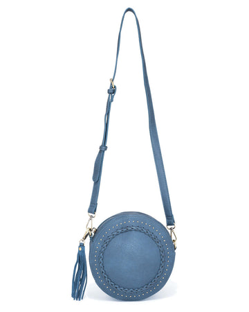 Round Town Crossbody Bag - Navy