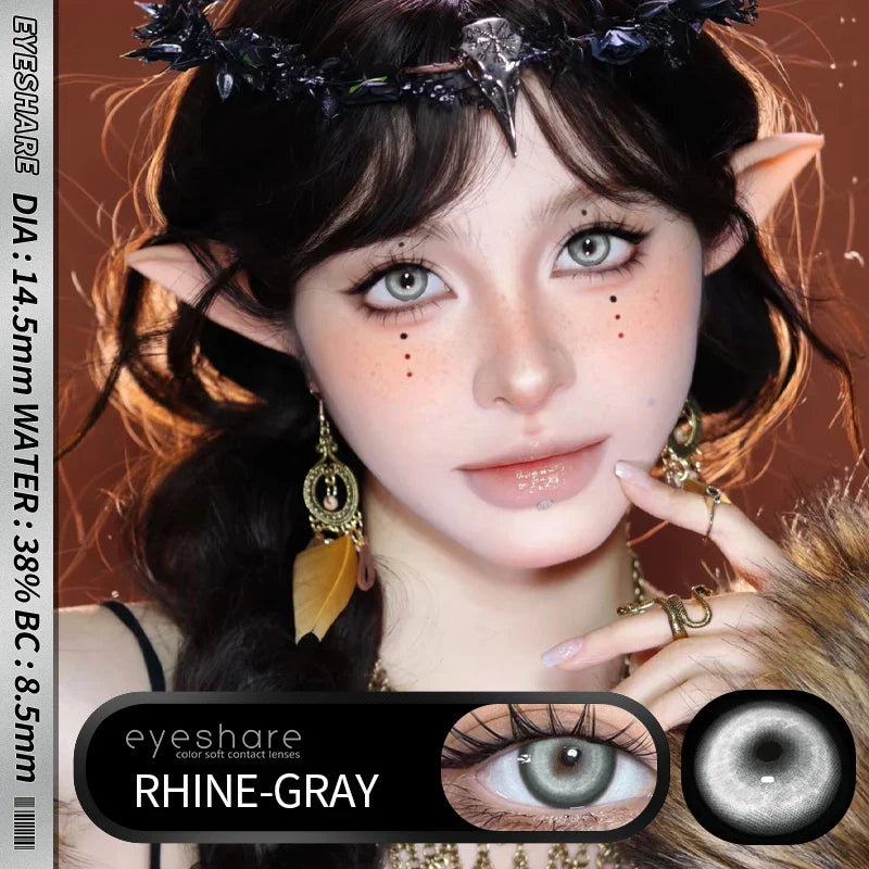 Contact Lenses 14.5mm 1Pair for Anime accessories for eyes Cosplay Color contact Lenses Halloween Eye Contacts yearly use