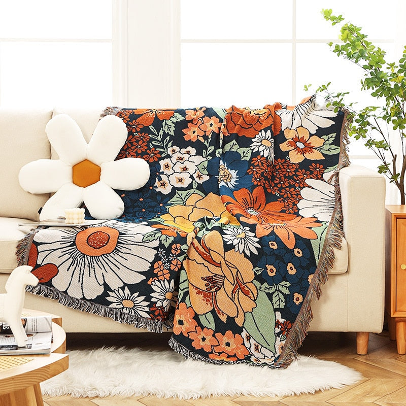 Women Leopard Throw Blanket Multifunction Beach Sofa Covers Tassel Dust Cover Air Conditioning Blankets For Bed