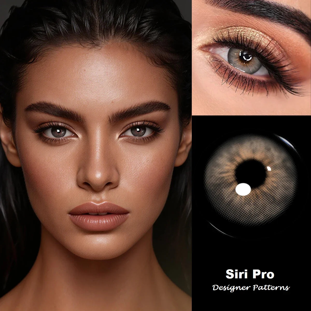 14.2mm Prescription Colored Eye Contacts 6 Months Disposable Natural Soft Lenses for Daily Wear