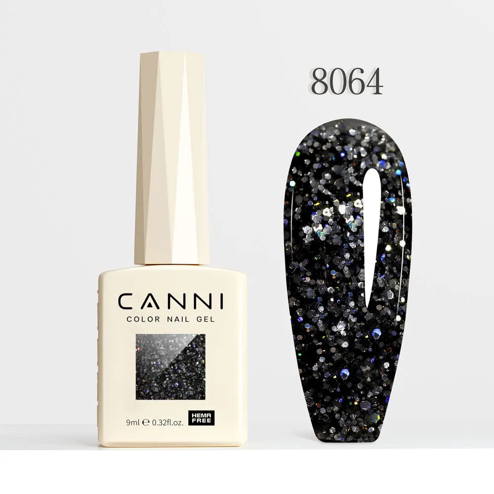 Gel Nail Polish Glitter Diamond Sparkle Color Collection Gorgeous Color HEMA FREE Soak Off UV LED Semi Permanent AurorGel