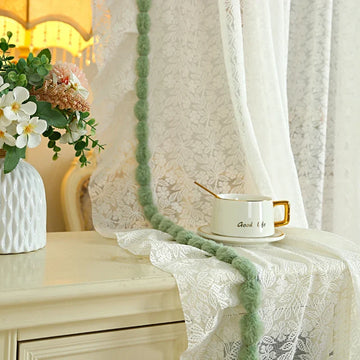 Transparent Lace Door Curtain Bedroom Mosquito Net Bloing Curtain No Punching Required Light Filtering Human Invisible