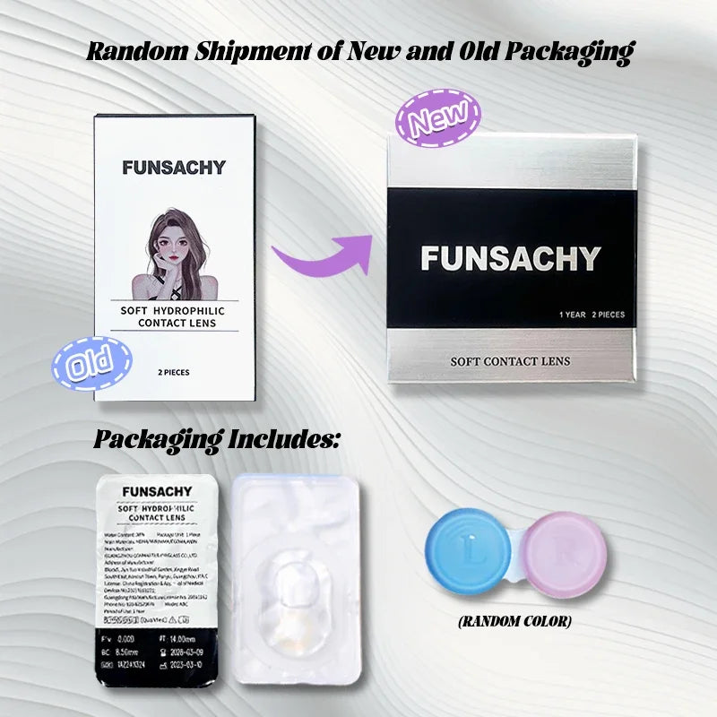 1pair Fashion Color Contact Lenses for Eyes Brown Natural Lenses Y2K Lenses Colorcon Lens Blue Colored Eye Lens Yearly