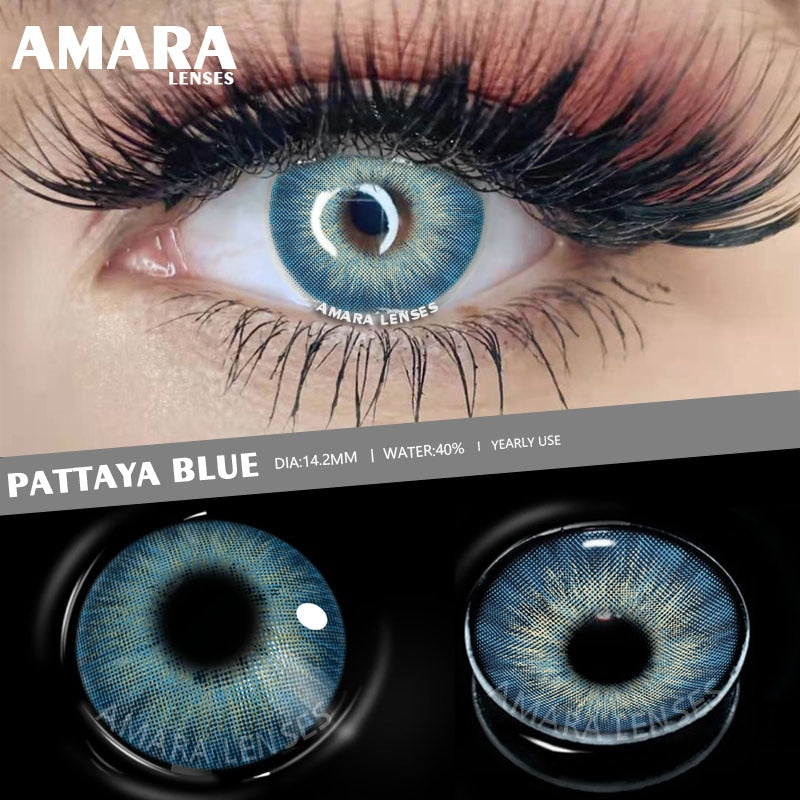 Natural Color Lens Eyes 2pcs Color Contact Lenses For Eyes Beauty Contact Lenses Eye Cosmetic Color Lens Eyes