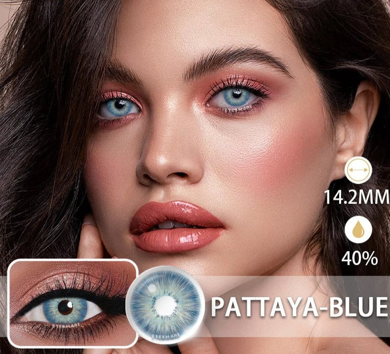 Natural Color Lens Eyes 2pcs Color Contact Lenses For Eyes Beauty Contact Lenses Eye Cosmetic Color Lens Eyes