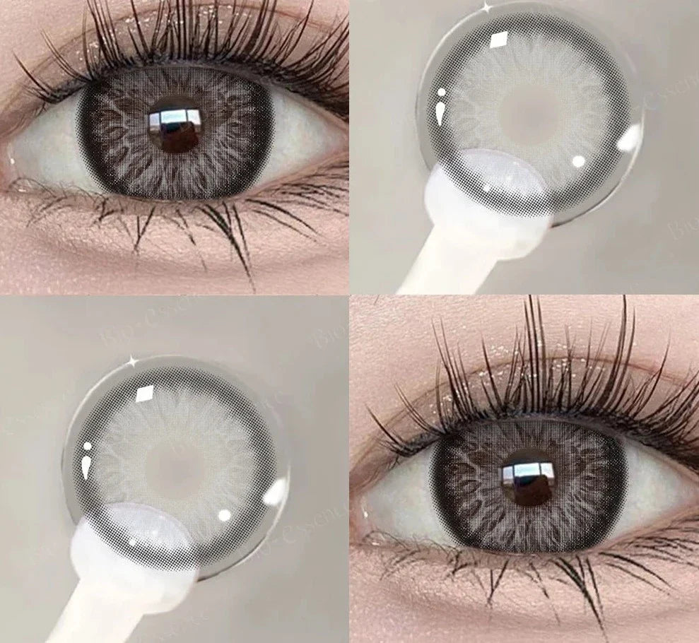 1 Pair Colored Contact Lenses for Eyes Blue Eye Lenses Green Contact Lenses Gray Lense High Quality Eye Lense