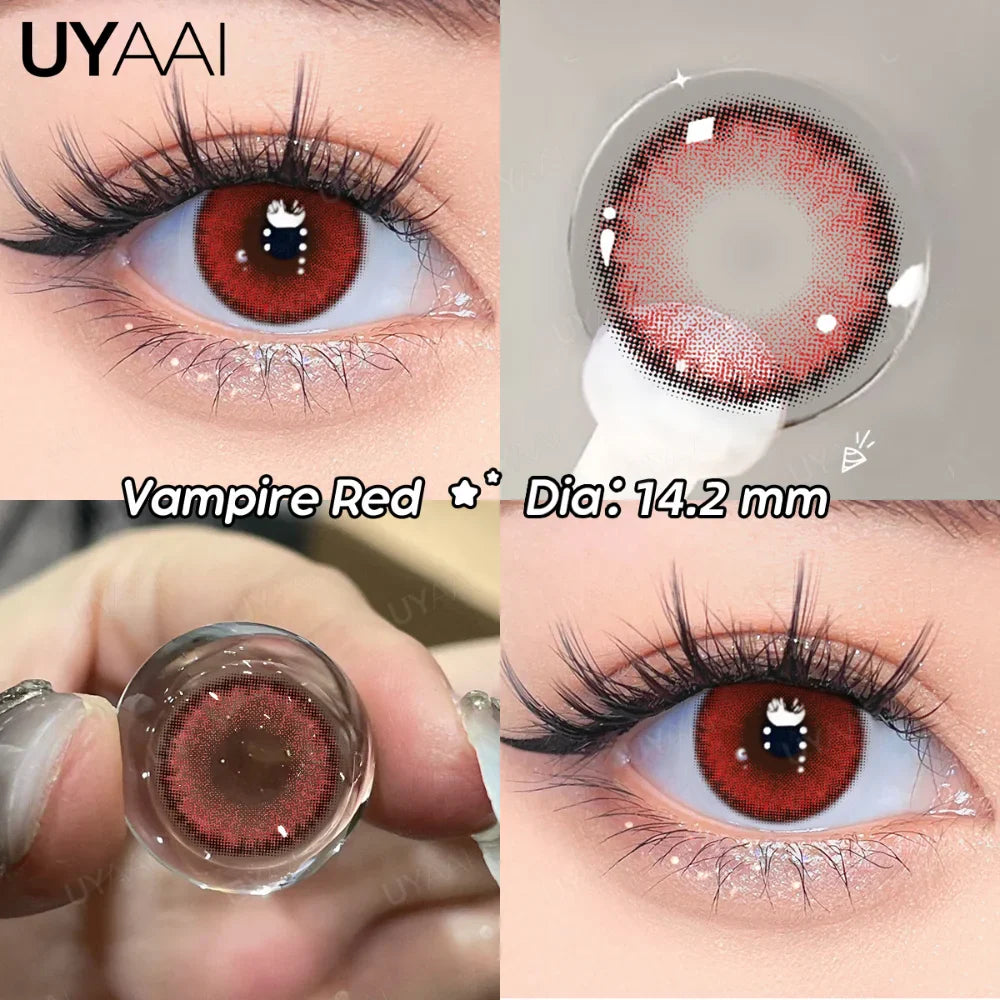 1 Pair Big Eye Color Lens Makeup Colorcon Brown Natural Color Eye Contacts Black Lenses y2k Korean Green Pupils