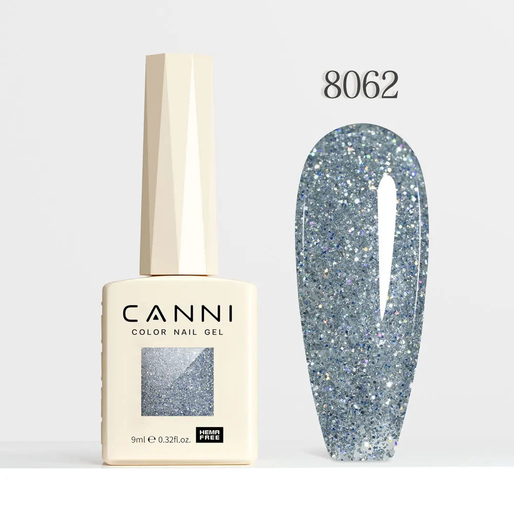 Gel Nail Polish Glitter Diamond Sparkle Color Collection Gorgeous Color HEMA FREE Soak Off UV LED Semi Permanent AurorGel