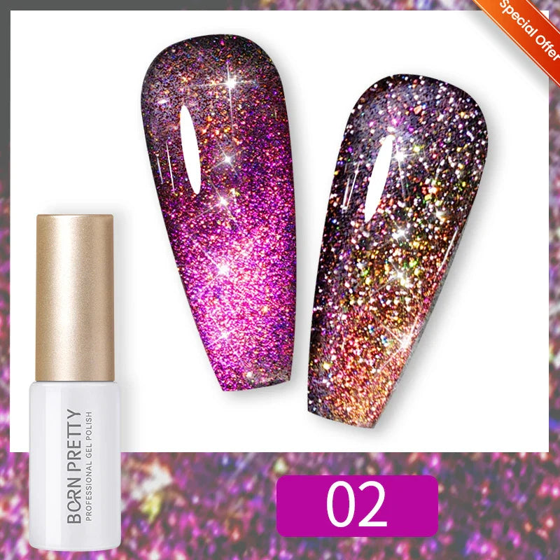 10ml Green Shadowstar Bamboo Cat Magnetic Gel Nail Polish Fruit Series  Soak Off UV LED Nail Art Salon DIY Manicure