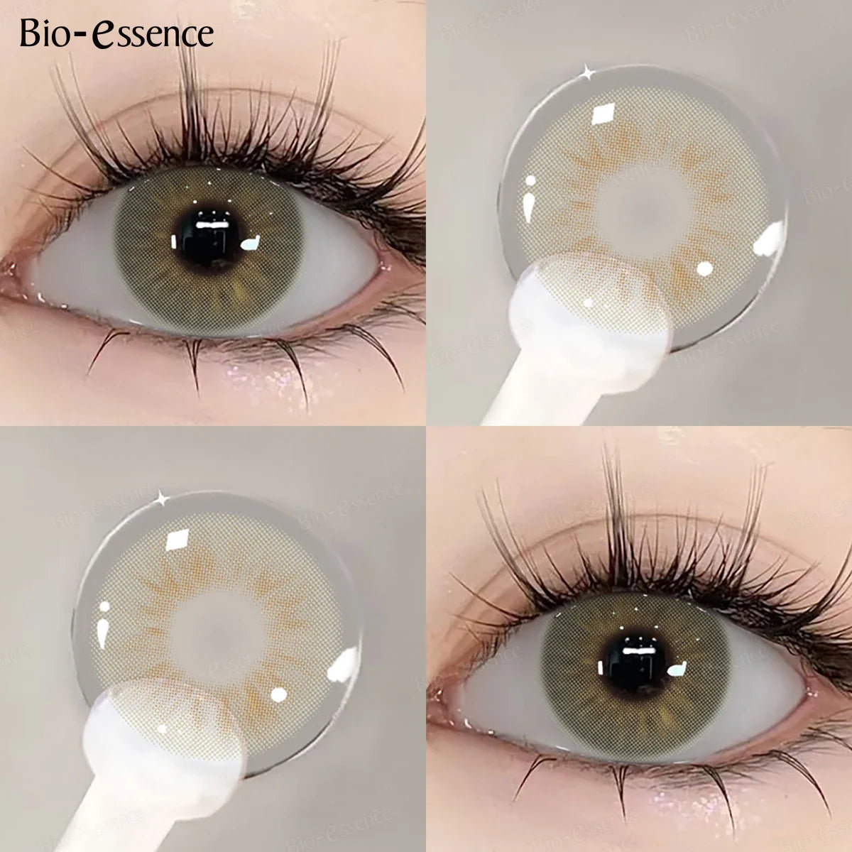 1 Pair Color Contact Lenses Fashion Beauty Lenses for New User Makeup Green Contact High Quality Natural Lenses Year