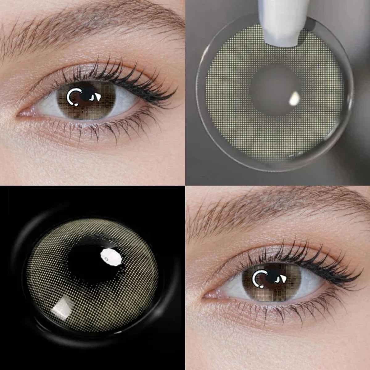 Natural Soft Eye Contacts Lenses 14.2mm Yearly Disposable Korea Design Daily Cosmetic Lens for Beauty Makeup