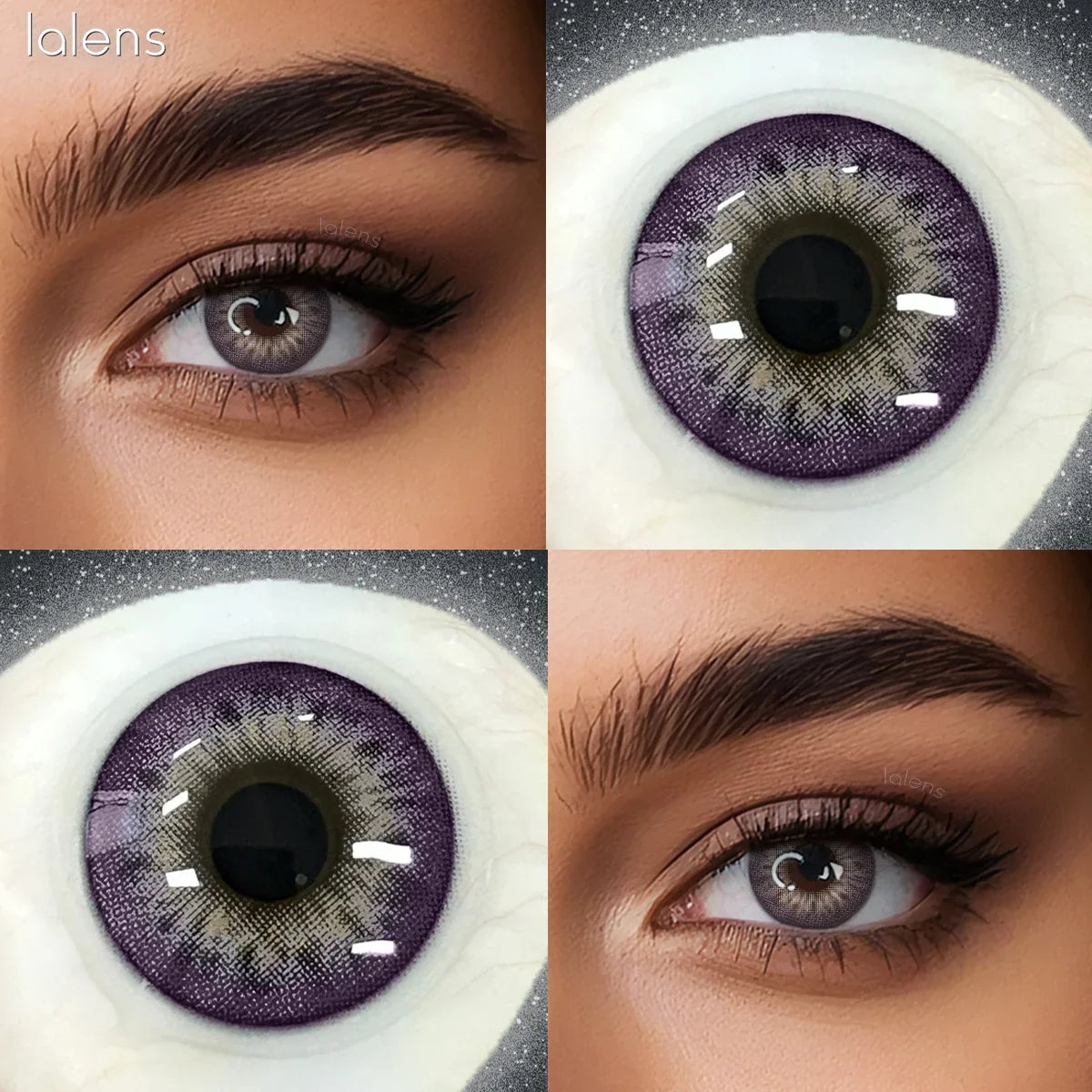14.2mm 6 Months Disposable Colored Contact Lenses for Daily Dating Soft Lens Eye Beauty Makeup Contacts