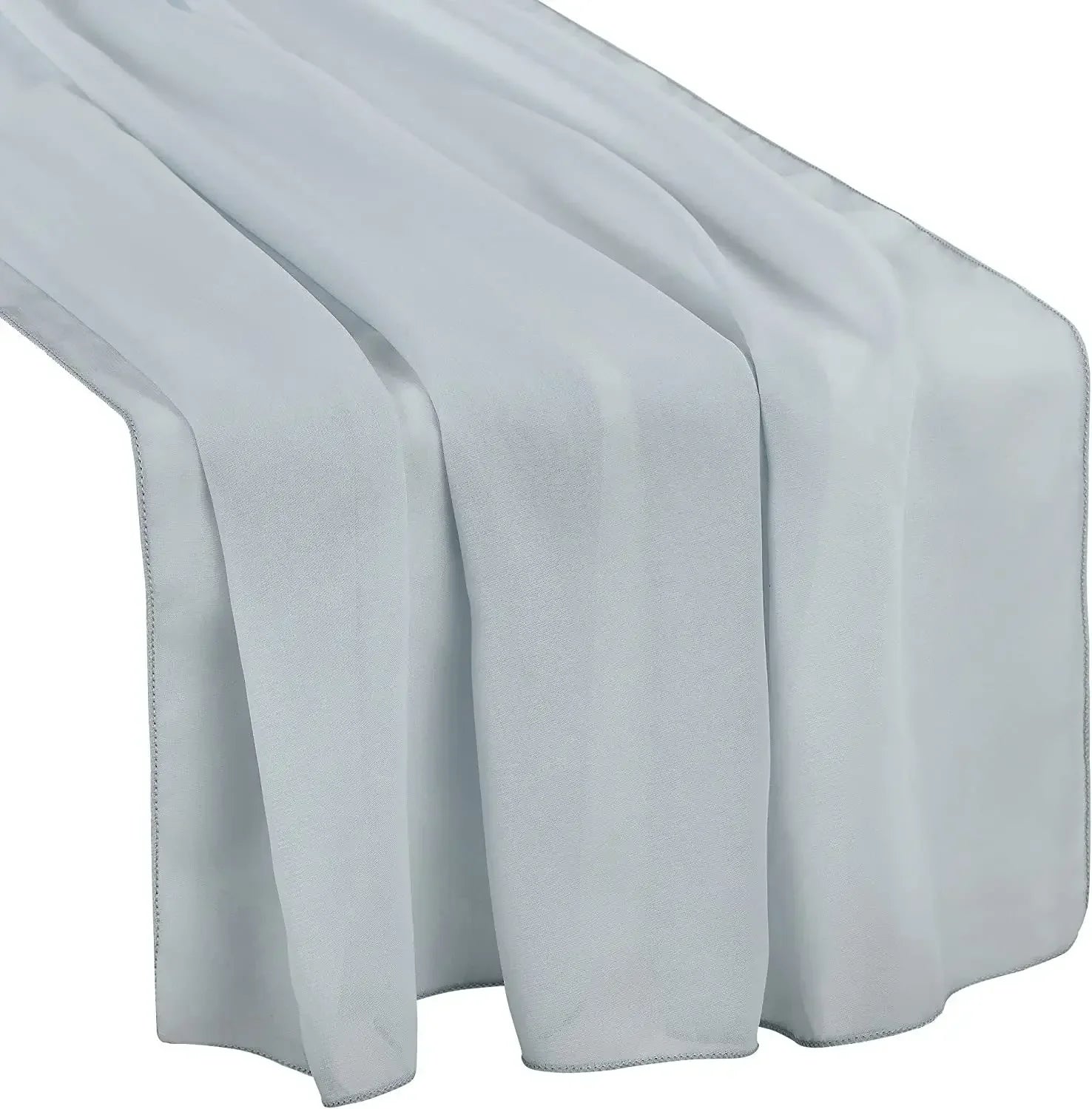 Beautiful Soft Chiffon Table Runner Tablecloth Wedding Bridal Party Home Decor Chair Sash Party Decoration Banquet Supplies 1pc