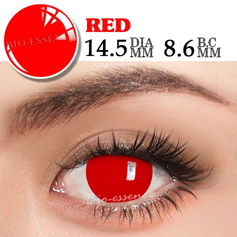 1 Pair Sharingan Contact Lenses for Eyes Cosplay Lenses Anime Lense Uchiha Sasuke Kakashi Lenses Anime Accessories