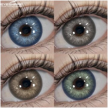 Big Eyes Color Contact Lenses Fashion Blue Colored Contact Lense Brown Softlenses Green Beauty Pupils Yearly Use