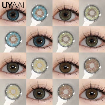 1 Pair Cleopatra Pupils Lens Yearly  For Eyes Blue Green Contact LensNatural Len Colorcon High Quality Lense