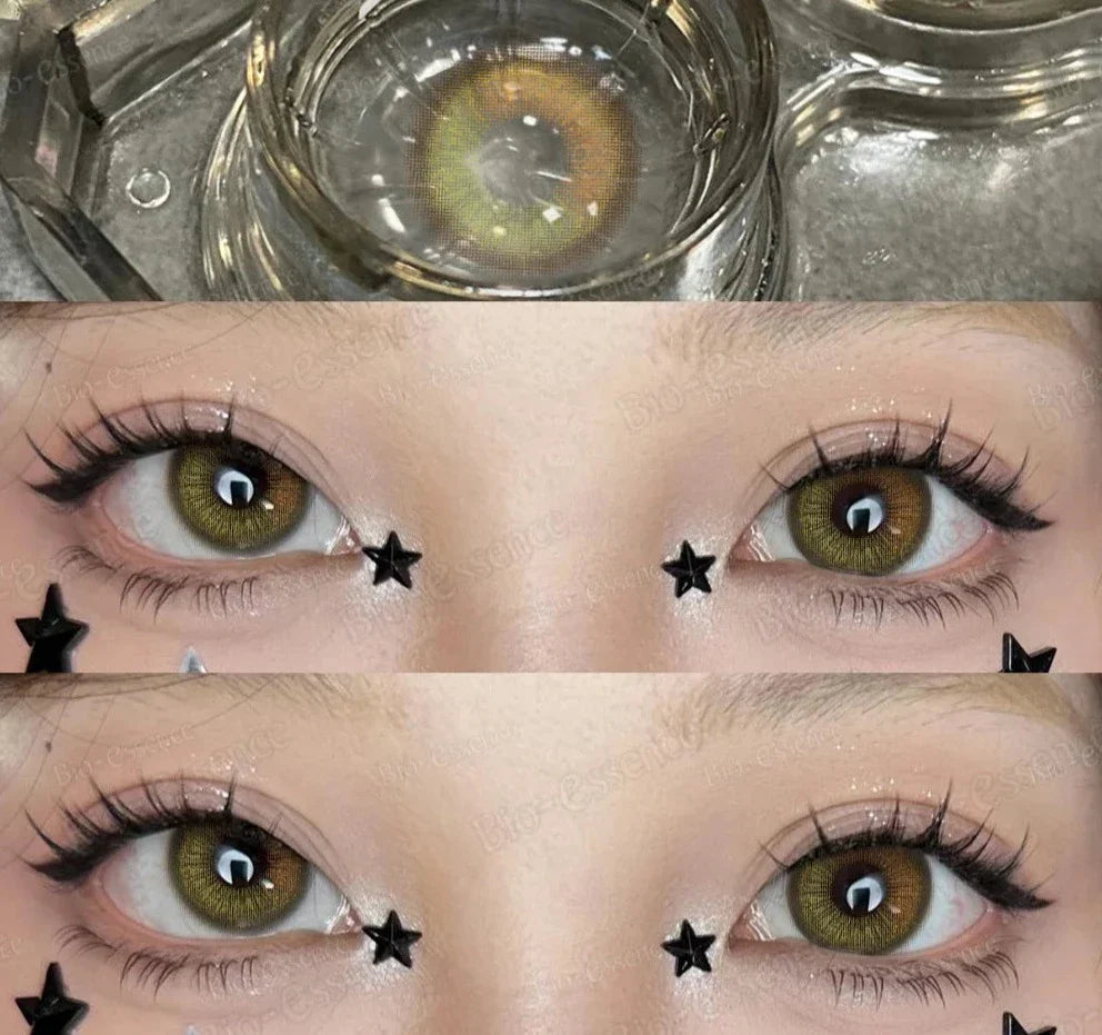1 Pair Colored Contact Lenses for Eyes Lenses Wolf Grey Contact Lenses High Quality Natural Contact Lenses
