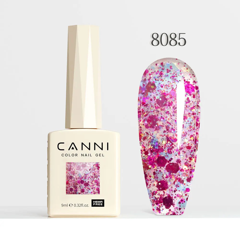 Gel Nail Polish Glitter Diamond Sparkle Color Collection Gorgeous Color HEMA FREE Soak Off UV LED Semi Permanent AurorGel