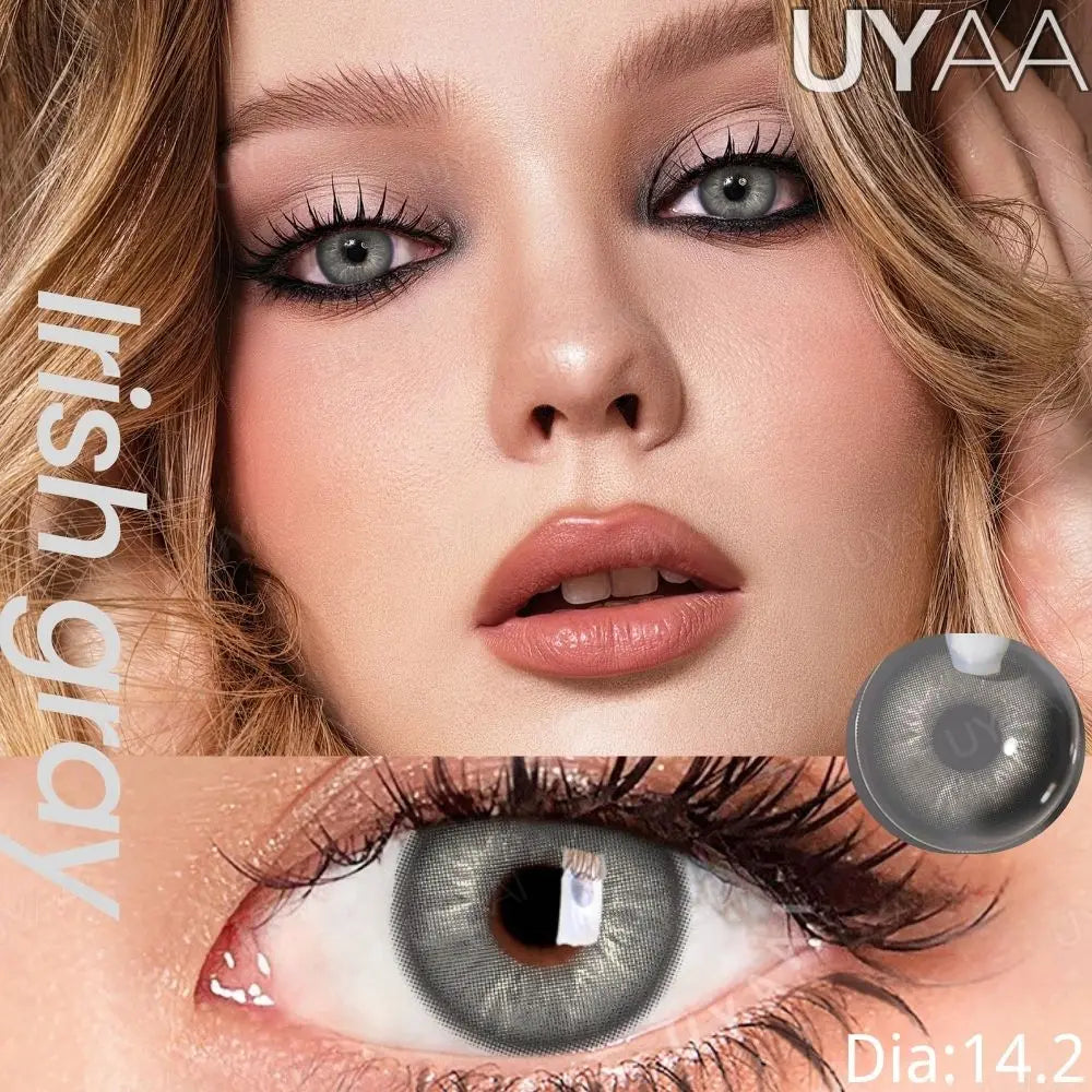 NEW Colored Contact Lenses Cosmetics Brown Contact Lenses Natural Contact Lenses Makeup Green Lens High Quality Soft Lens