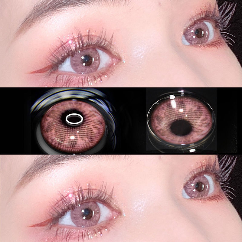 Eye Contact Lenses 2pcs/pair DIAMOND Color Contact Lens Eye Color Cosmetic Color Contact Lens Beauty Eye Makeup