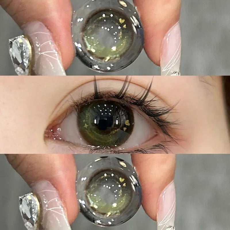Color Contact Lenses Vampire Pupil 6months Cute Eye Circle Lens Fastshipping