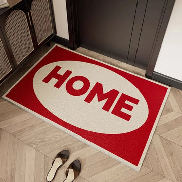 Simple Designed Wire Loop Welcome Entryway Door Mat Absorbent Dirt Resist Non-Slip Backing Doormat For Front Door Decor