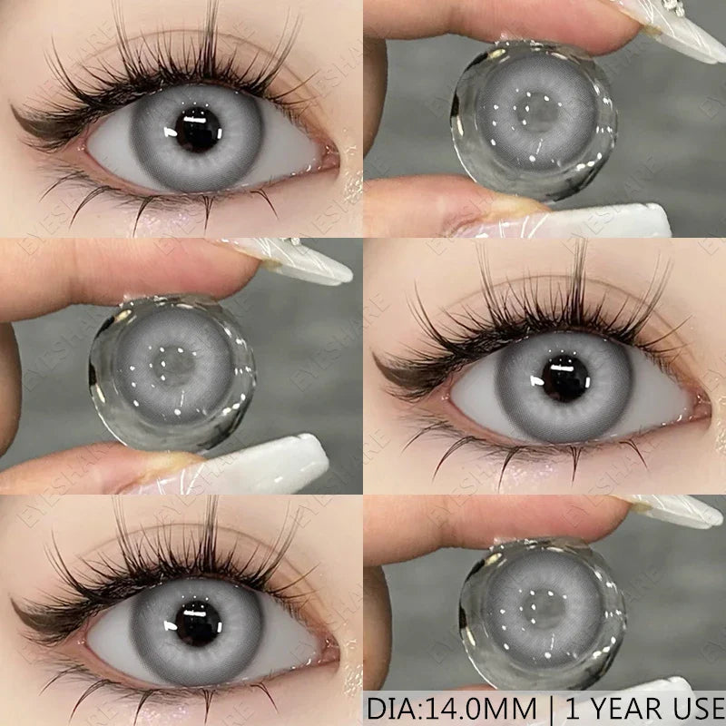 1 Pair Pink Cosplay Contact Lenses for Eyes Lenses Anime Lenses Anime Accessories Lenses Pink Lenses Red Lens