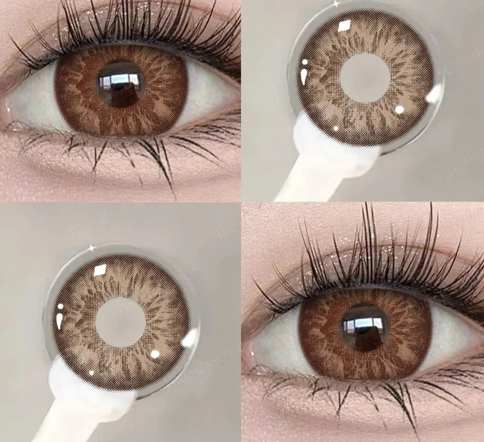 1 Pair Colored Contact Lenses for Eyes Blue Eye Lenses Green Contact Lenses Gray Lense High Quality Eye Lense