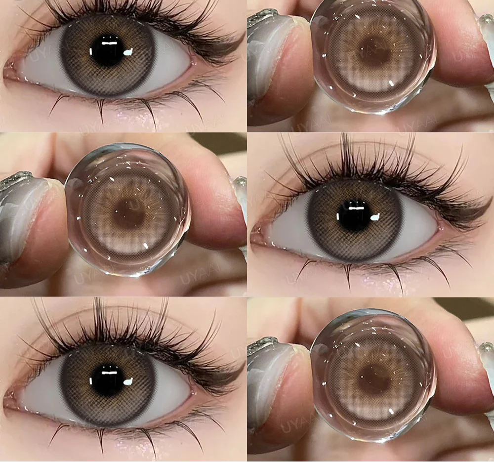 NEW Colored Contact Lenses  Natural Look Lens Women Beauty Color Pupils Green Contact Lens Blue Contact Lenses Brown Lens