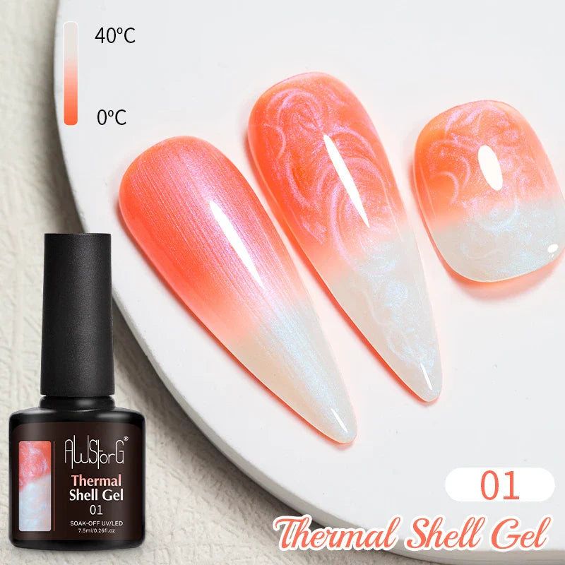 7.5ml Golden Gradient Cat Eye Nail Polish Gel Phototherapeutic Gel Soak Off Nail Magnetic Gel Polish Nail Art DlY