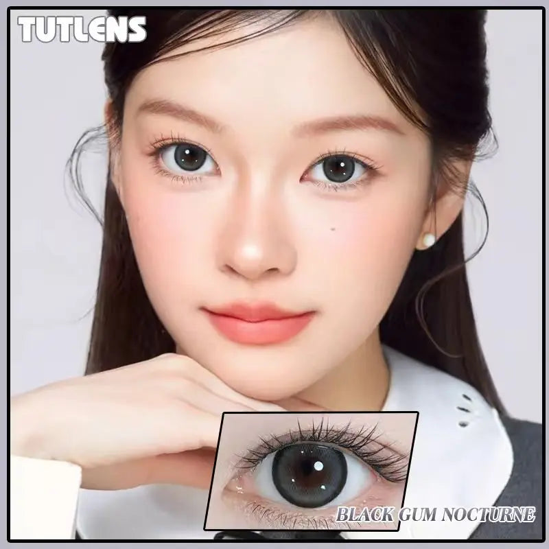 2 Pcs Mixed Color Half-Yearly Colored Contact Lenses