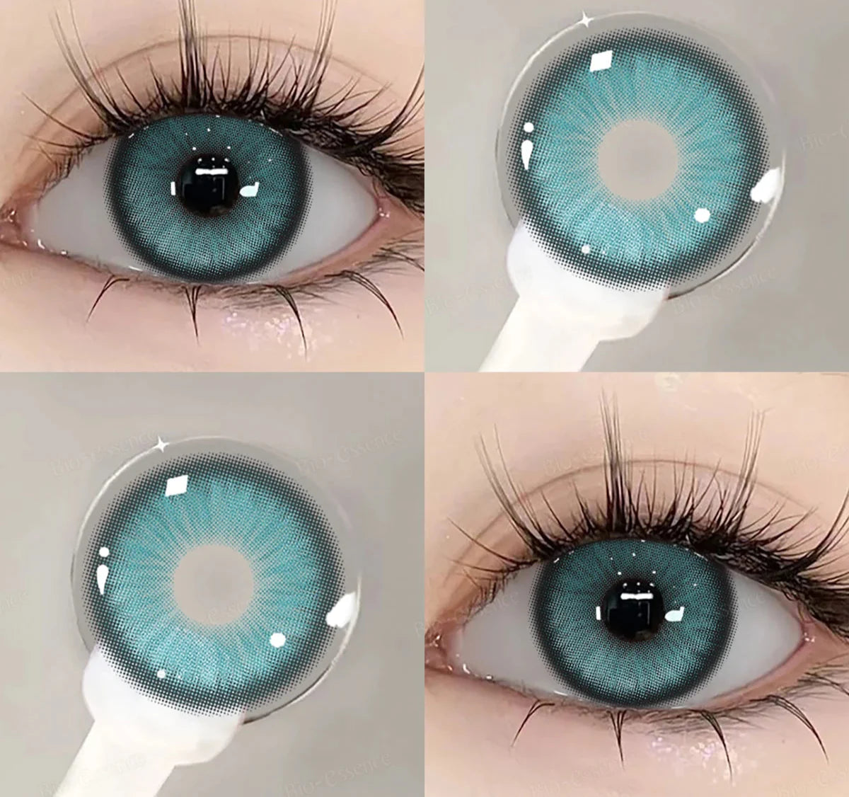 New 1Day Color contact Lenses Viviring Super Nature Pupils with Prescription Myopia Lenses Degree 0~-8.00 for Asian