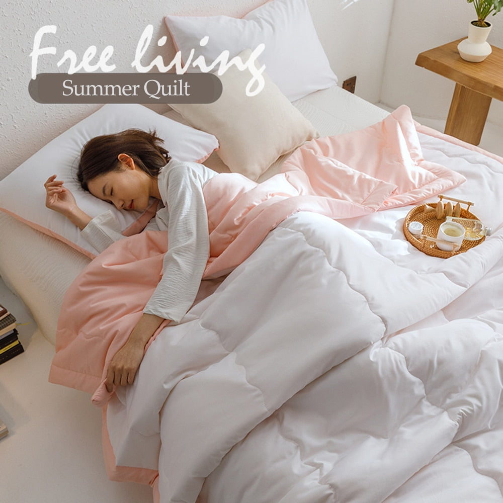 Summer Ice Cool Thin Quilt Comforter Soft Air conditioning Quilt/Duvet/Blanket Bed duvets 150 single bed quilt