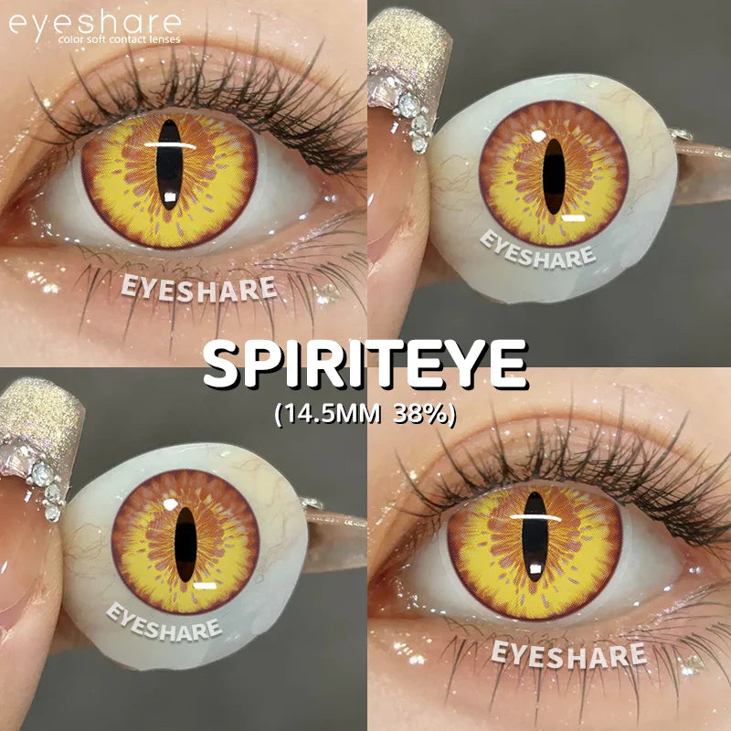 Cosplay Color Contact Lenses for Eyes Makeup Halloween Beauty Contact Lenses Eye Cosmetic Color Lens Eyes Anime Accessories