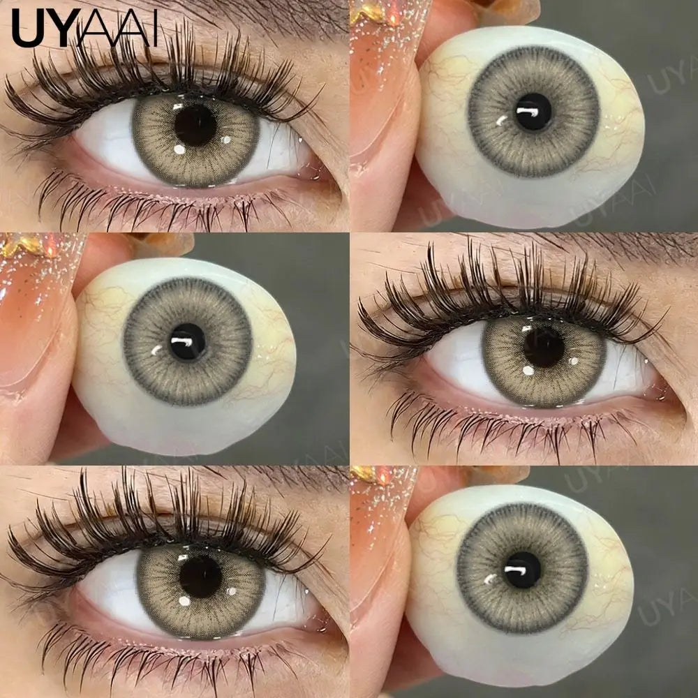 NEW Color Contact Lenses iD Series Beauty Blue Pupils Natural Brown Contacts Soft Colorful Lens Makeup Eyes Green Lenses