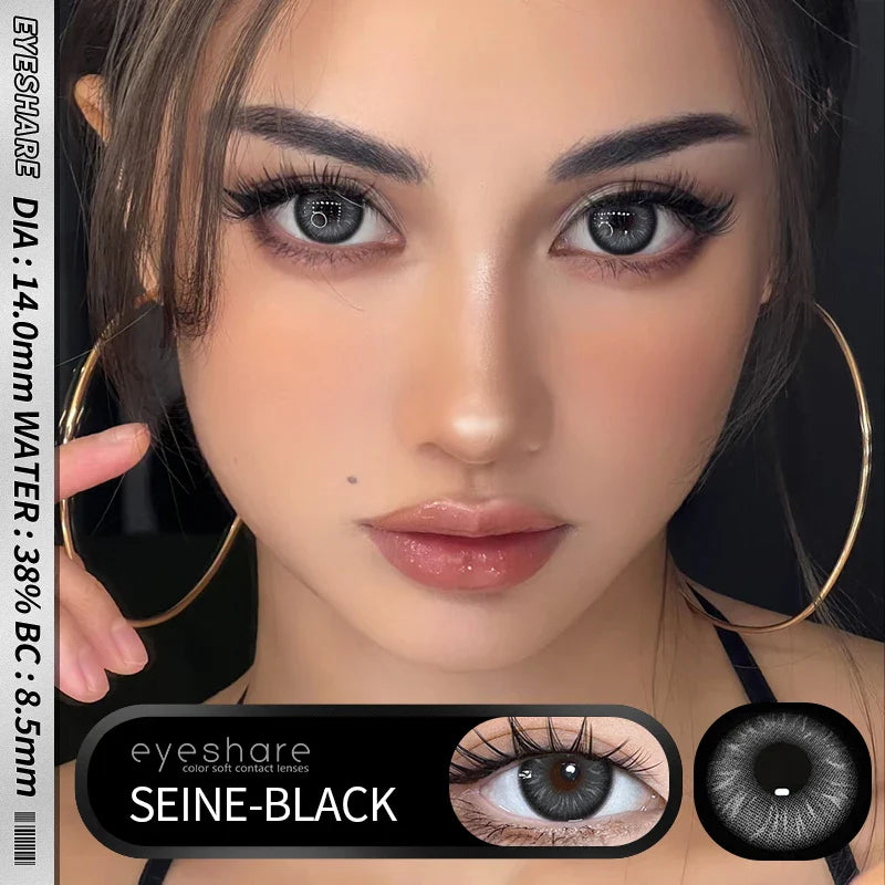 Natural Color Contact Lenses for Eyes Soft Contact Lenses Pupils Beauty Cosmetic Colored Lens Eyes Green Contact Lenses