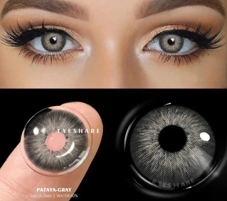 1pair/2pcs Myopia Lenses Color Contact Lenses for Eyes Brown Lenses Blue Eye Lenses Green Contacts Prescription Lenses
