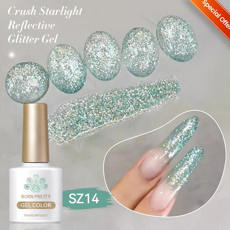 Pink Light Flow Cat Magnetic Gel Nail Polish 10ml Holographics Shining Line Magnetic Long Lasting DIY Salon Varinsh