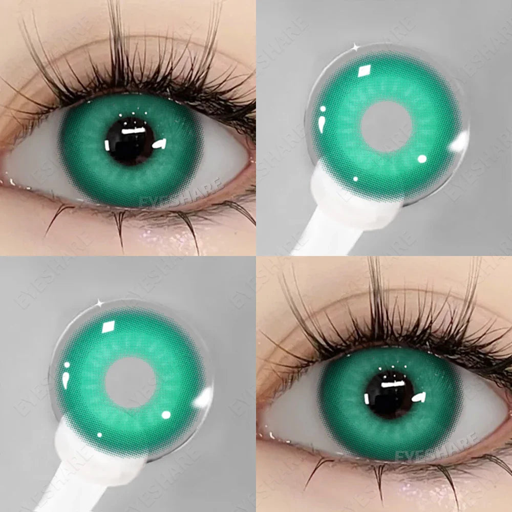 Colorful Contact Lenses for Eyes 1pair Cosplay Color Contact Lenses Anime Accessories Anime Lenses Yearly Red Lenses