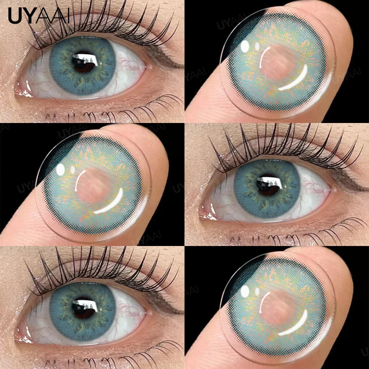 1 Pair Color Contact Lenses for Eyes Blue Pupils Brown Natural Lenses High Quality Green Color Eye Lens Cosmetic Colorcon