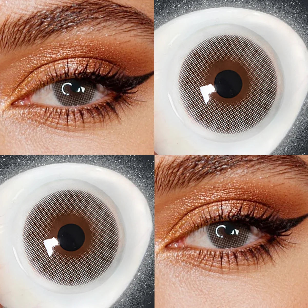 Natural Soft Eye Contacts Lenses 14.2mm Yearly Disposable Korea Design Daily Cosmetic Lens for Beauty Makeup