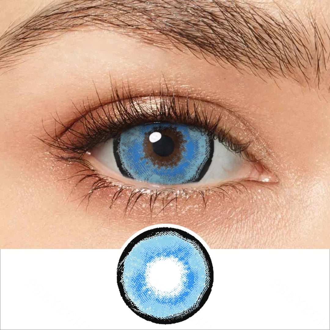 17MM Color Halloween Contact Lenses For Eye Green Cat‘s Eye Red Blue Lenses Cosplay Contact Lenses Eyes Beauty Makeup